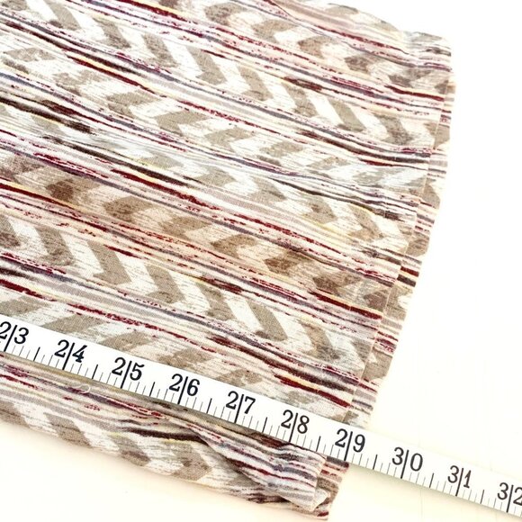 American Original Rewash Linen Blend Wide Leg Belted Pants Women’s Size Small - Picture 10 of 11